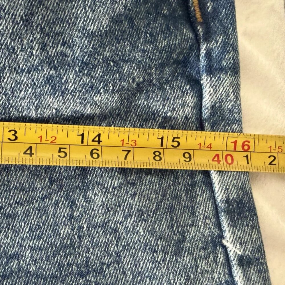 Studio 12 High Rise Wide Leg Baggy Jeans Juniors Blue Size 1 / 25 NWT - Picture 13 of 15